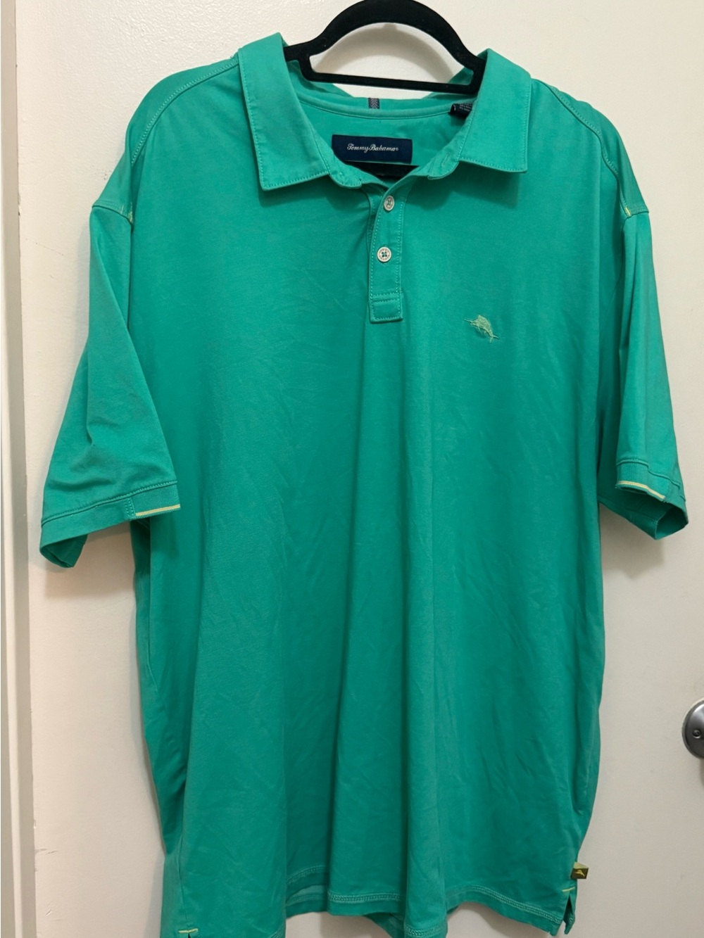 Tommy Bahama Men's Green Polo Shirt